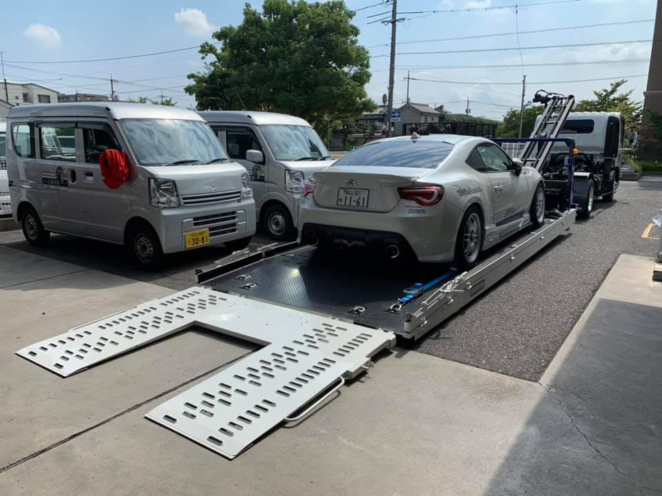 ロードサービスは岡山のエージェントへ