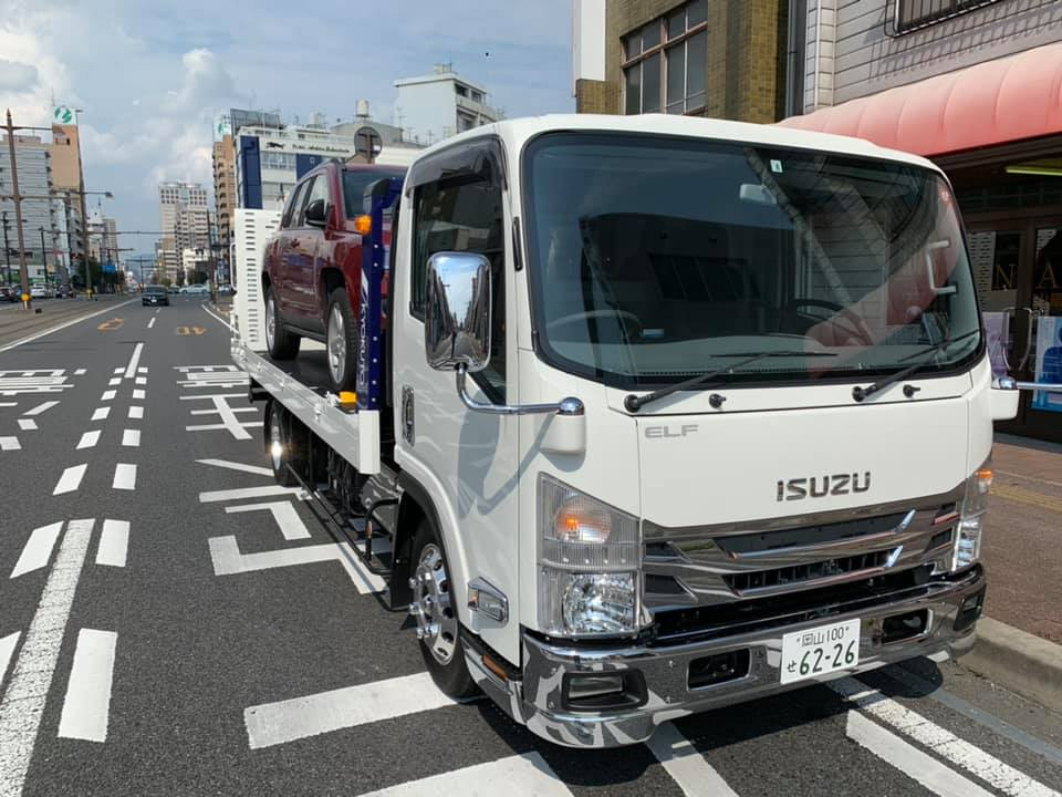 ロードサービスは岡山のエージェントへ