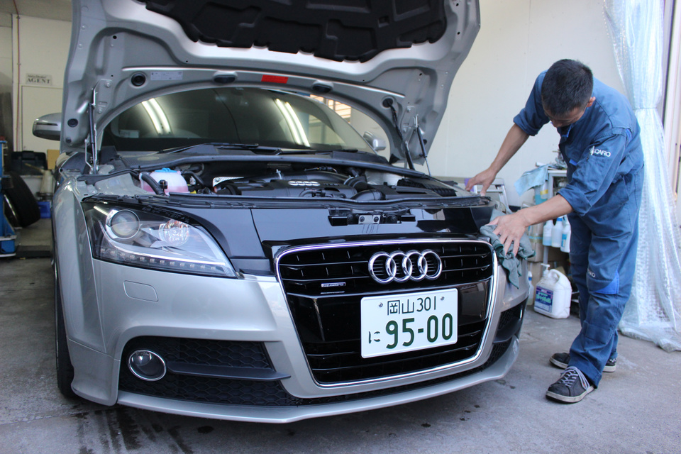 アウディ―TT クーペは岡山のエージェントへ