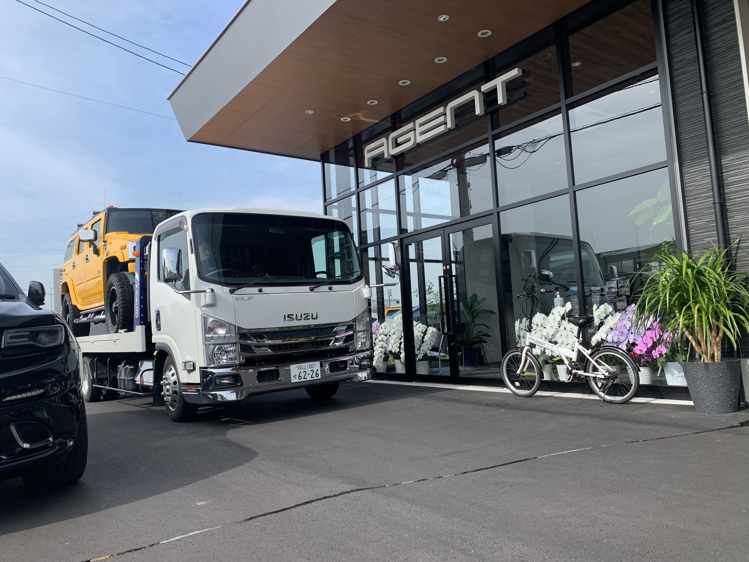 岡山　エージェント　中古車　８６　レッカー